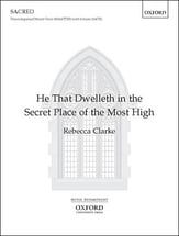 He that dwelleth in the secret place of the Most High SSAATTBB choral sheet music cover